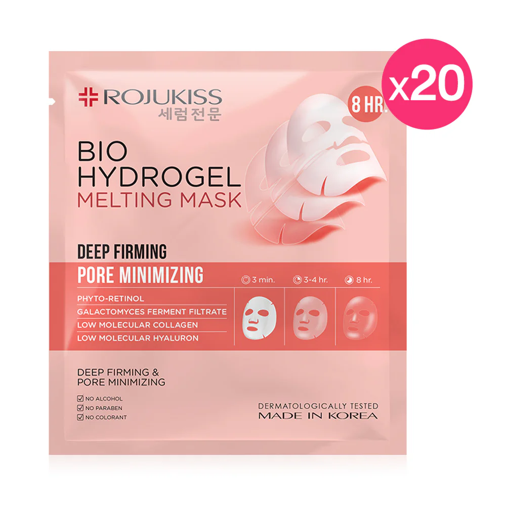 Маска [упаковка 20 шт] Rojukiss Bio Hydrogel Melting Deep Firming 34 г