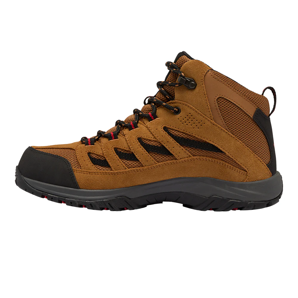 COLUMBIA Crestwood™ Mid Waterproof - Wide Men's Hiking Shoes - Brown - US 10