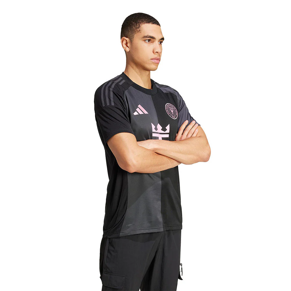 ADIDAS Men's Inter Miami CF Messi Away 2025/26 Jersey - Black - 2XL (UK SIZE)