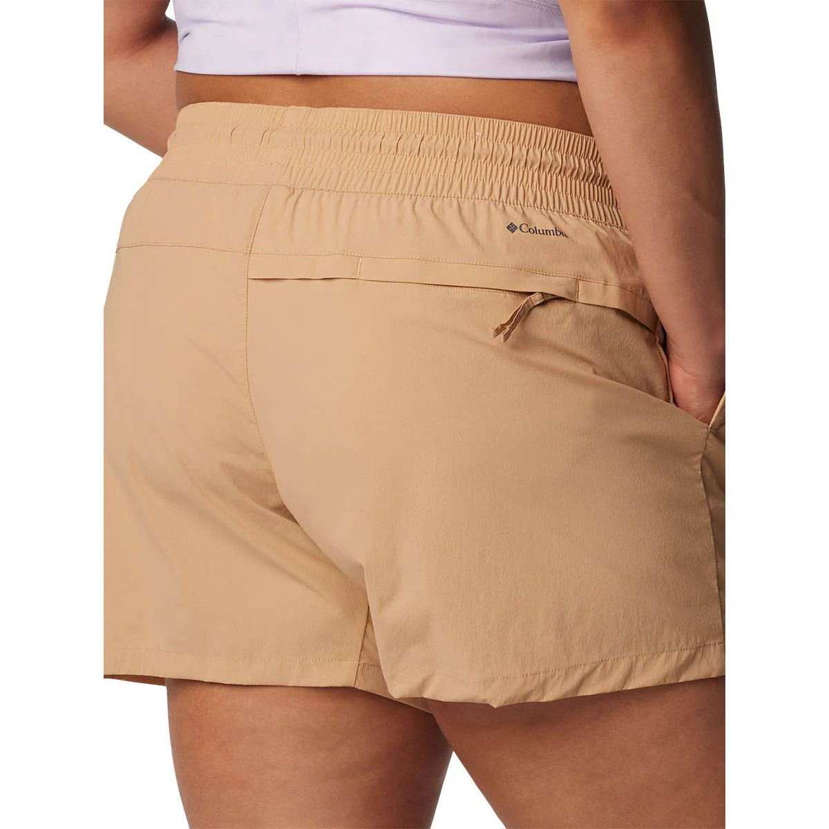COLUMBIA Boundless Trek™ 3" Women's Shorts - Beige - L (US SIZE)