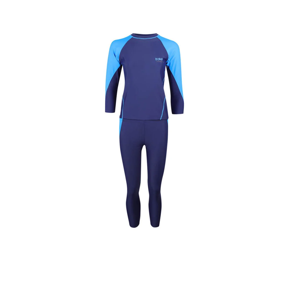 BONA G-423 B Girls Swimsuit - Blue - US 20