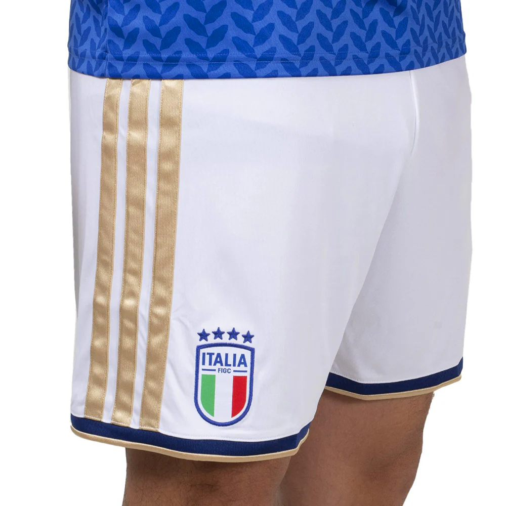 ADIDAS Men's Italy Home Replica 2026 Football Shorts - White - L (UK SIZE)