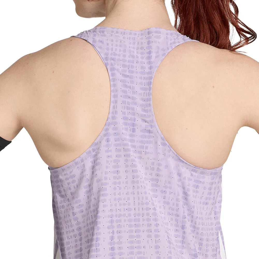 ADIDAS Adizero Women's Running Tank - Purple - 2XL (ASIAN SIZE)