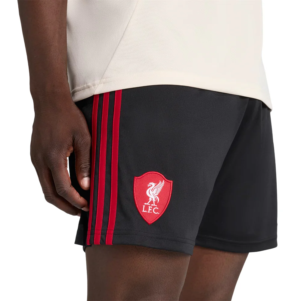 ADIDAS Men's Liverpool FC Away 2025/26 Football Shorts - Black - 2XL (UK SIZE)