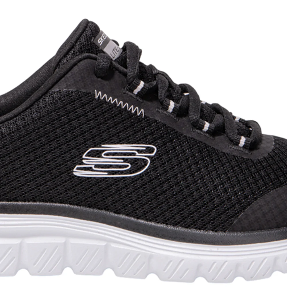 SKECHERS Sport Graceful 4.0 Women's Lifestyle Shoes - Black - US 10
