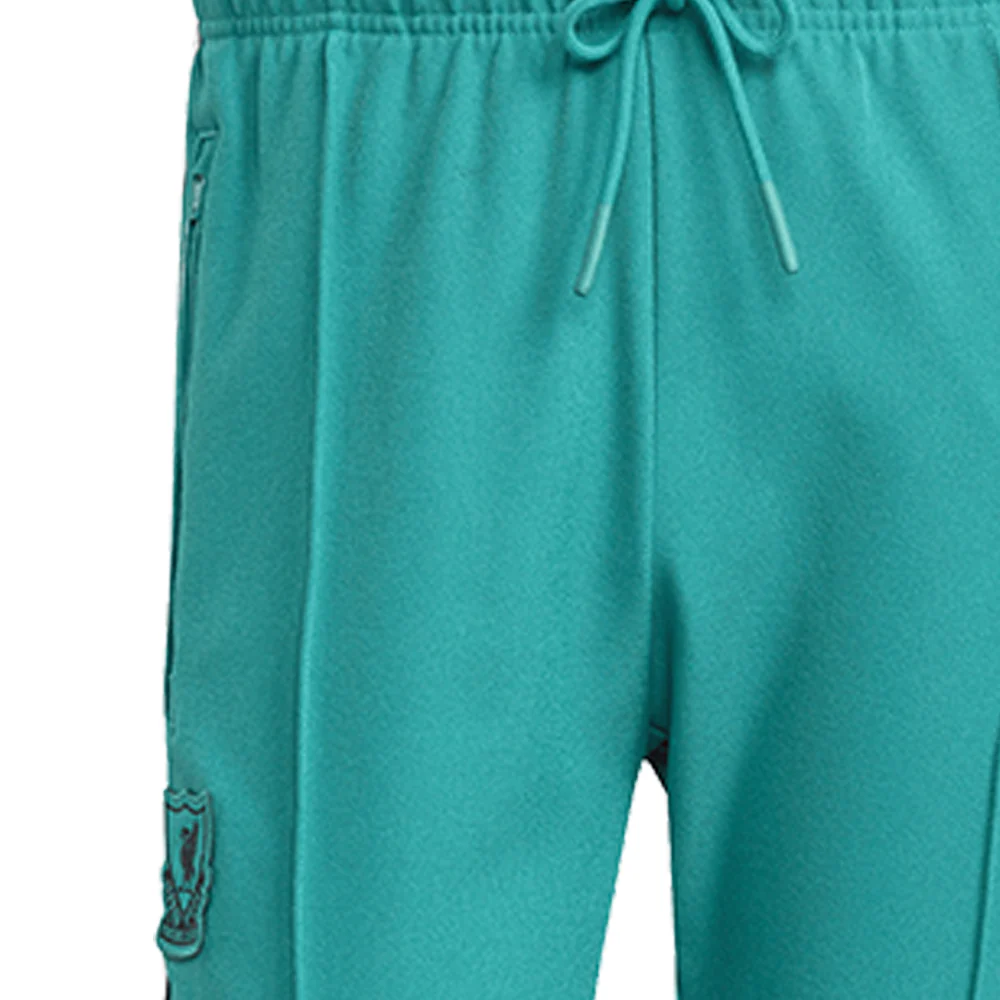 ADIDAS Liverpool FC Terrace Icons Track Men's Football Pants - Green - L (UK SIZE)