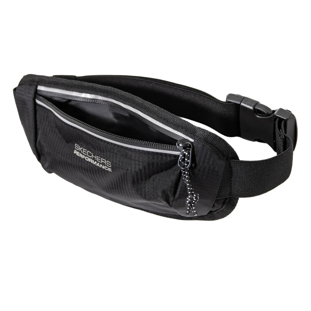 SKECHERS Running Pouch Unisex Waistpack - Black - ONE SIZE
