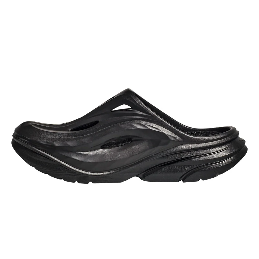 HOKA Ora Recovery Mule Unisex Sandals - Black - M10/W12