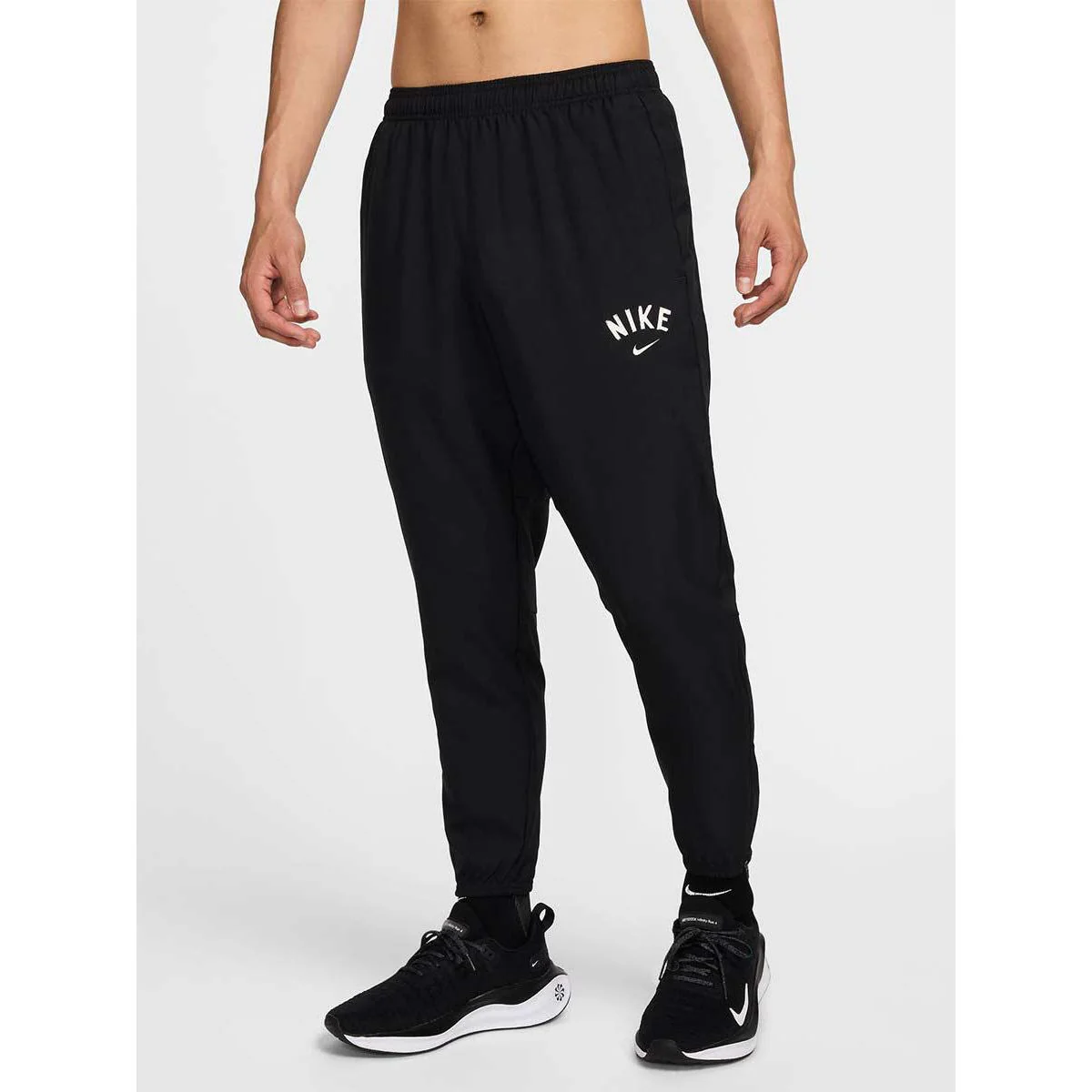 NIKE Challenger Dri-FIT Woven Men's Running Pants - Black - L (ASIAN SIZE)