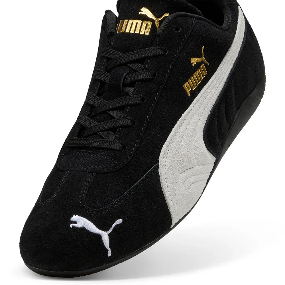 PUMA Speedcat OG Unisex Lifestyle Shoes - Black - UK 10