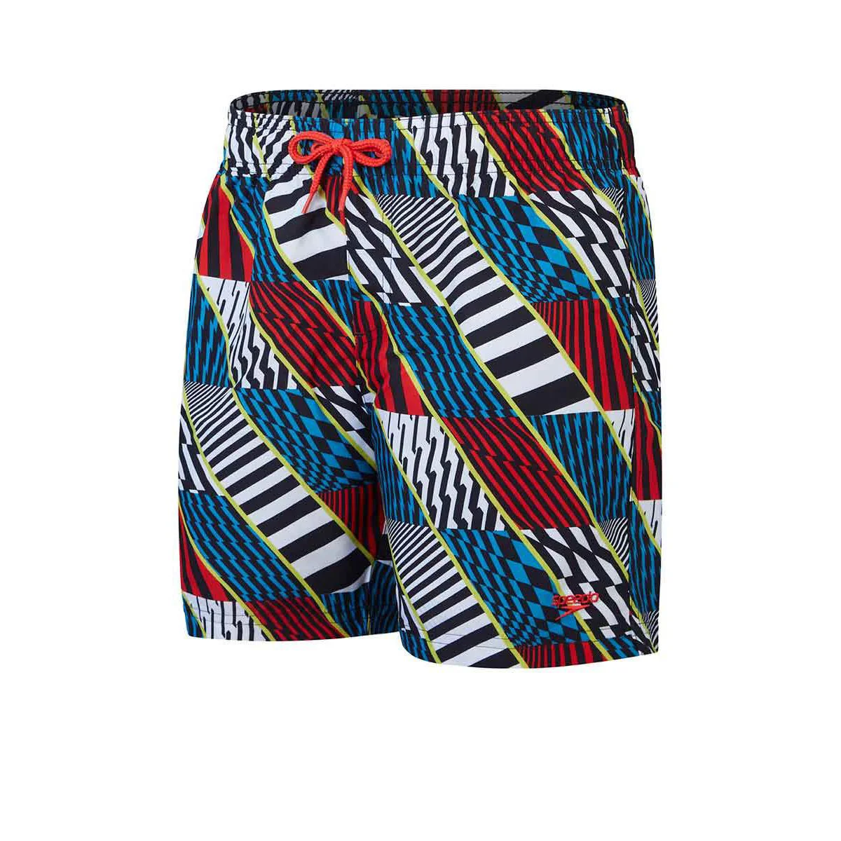 SPEEDO Digital Printed 15" Boys Watershorts - Blue - 2XL (UK SIZE)