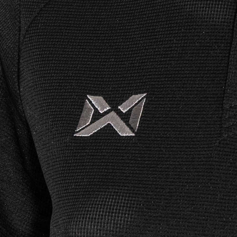 WARRIX Vaffle Unisex Polo Shirt - Black - 2L (US SIZE)