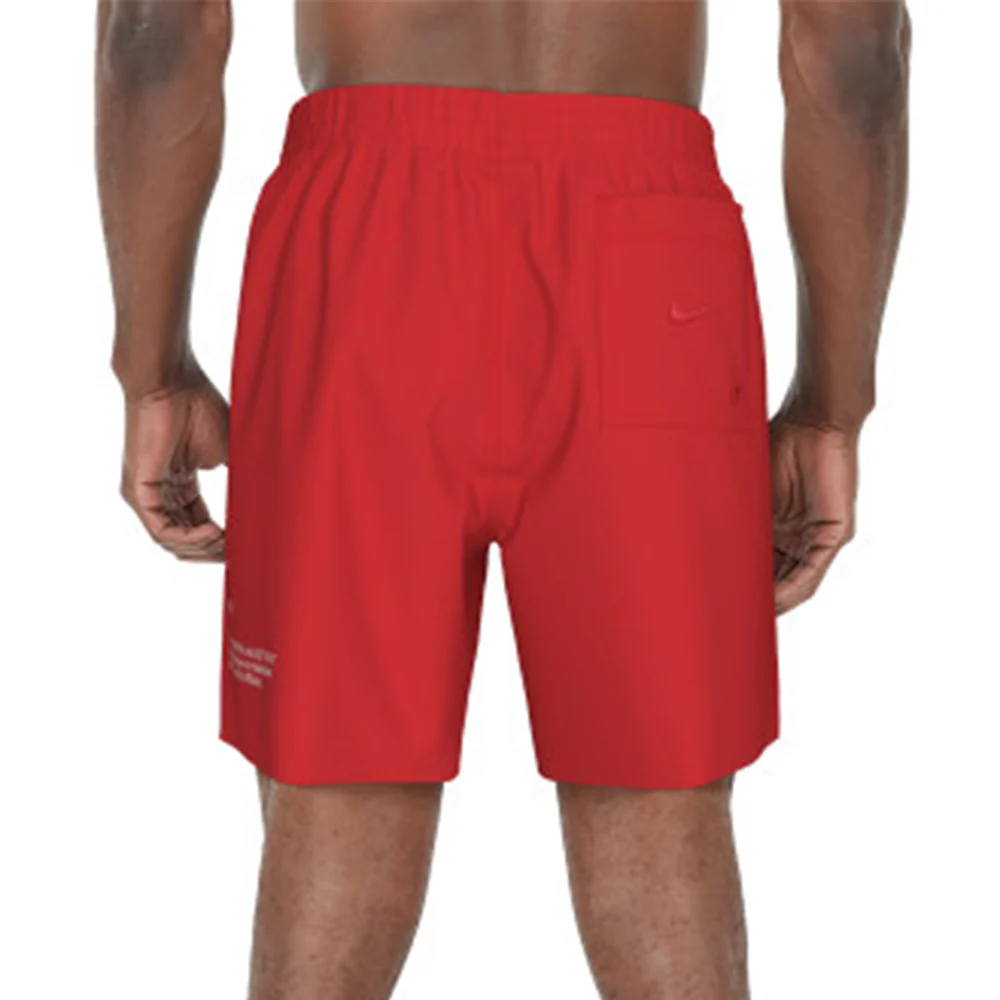 Мужские шорты Nike Breaker 7" Fully Lined Swim — цвет красный, размер L (американский размер)