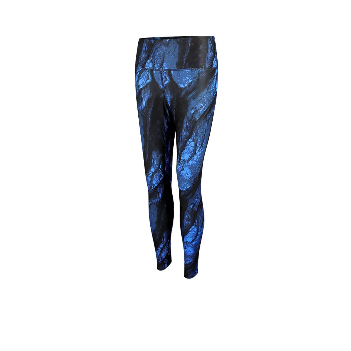 REEBOK Lux Bold Printed Women's Training Leggings - Black - L (US SIZE)