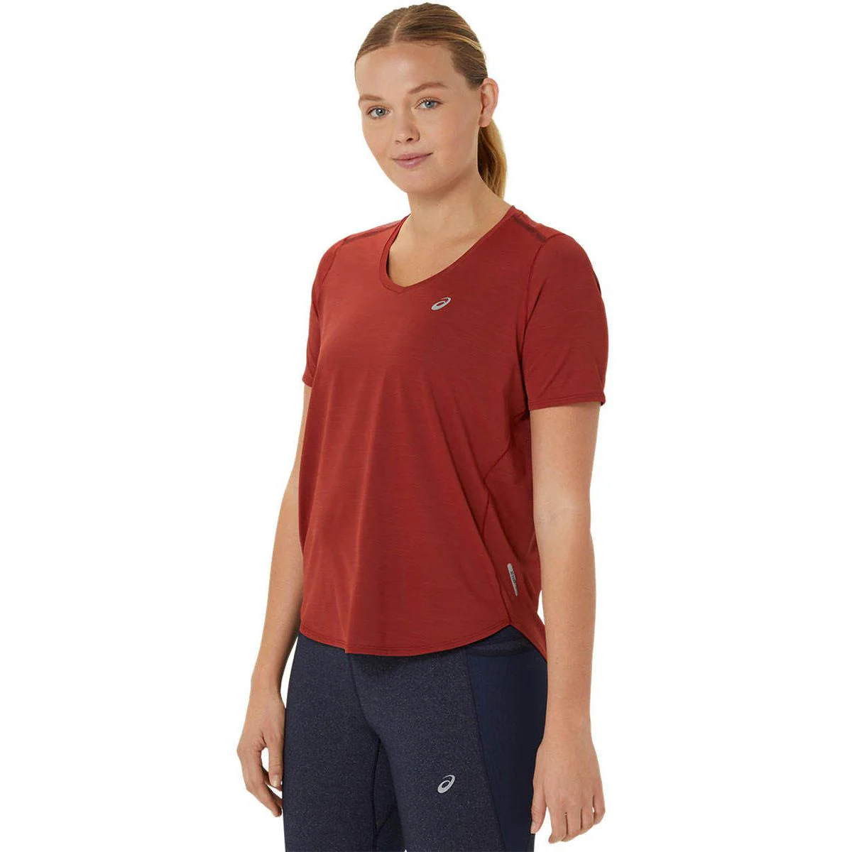 ASICS Road V-Neck Women's Running T-Shirt