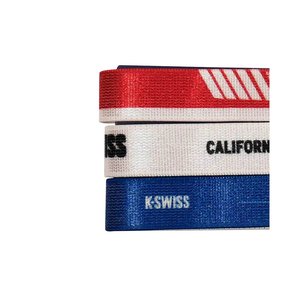 K-SWISS KSWFW24HB3PC Unisex Headband (3 Pairs) - Multi Color - ONE SIZE