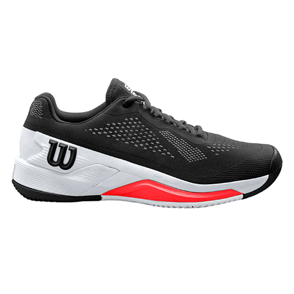 WILSON Rush Pro 4.0 Men's Tennis Shoes - Black - US 10