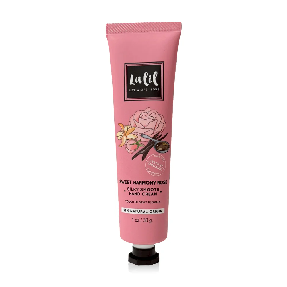 Lalil Sweet Harmony Rose Silky Smooth Hand Cream 30g