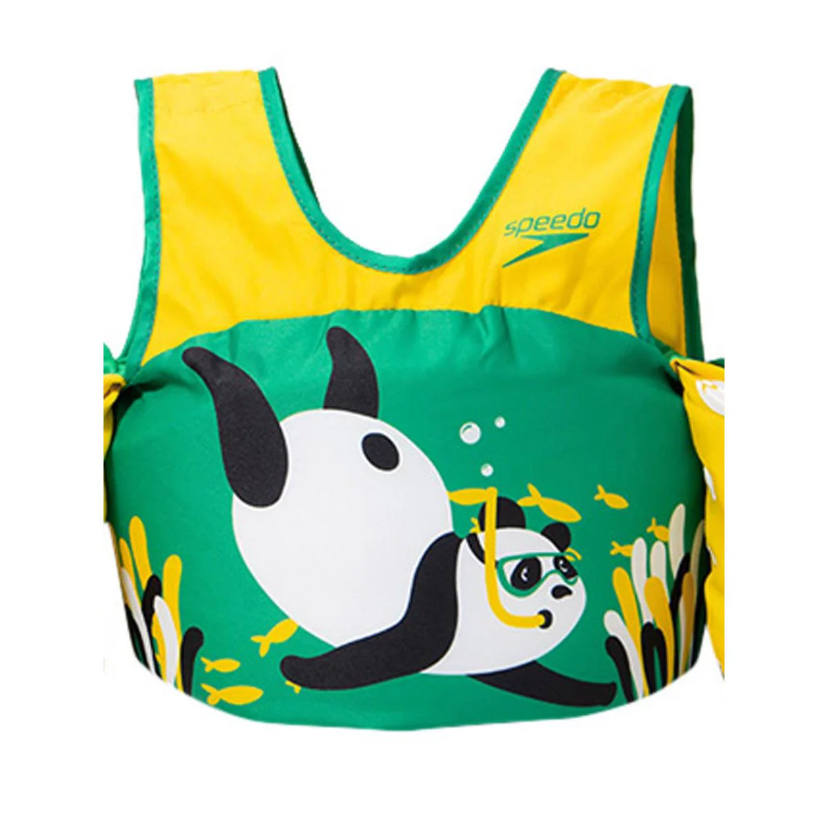 Speedo Paddle Pals Kids Life Vest — цвет зеленый, размер единый размер