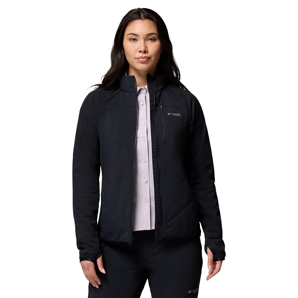 COLUMBIA Arctic Crest™ Hybrid Full Zip Women's Jacket - Black - 2XL (US SIZE)