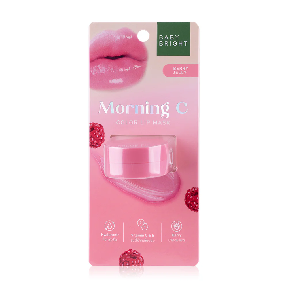Baby Bright Morning C Color Lip Mask — Berry Jelly, 3.8 г