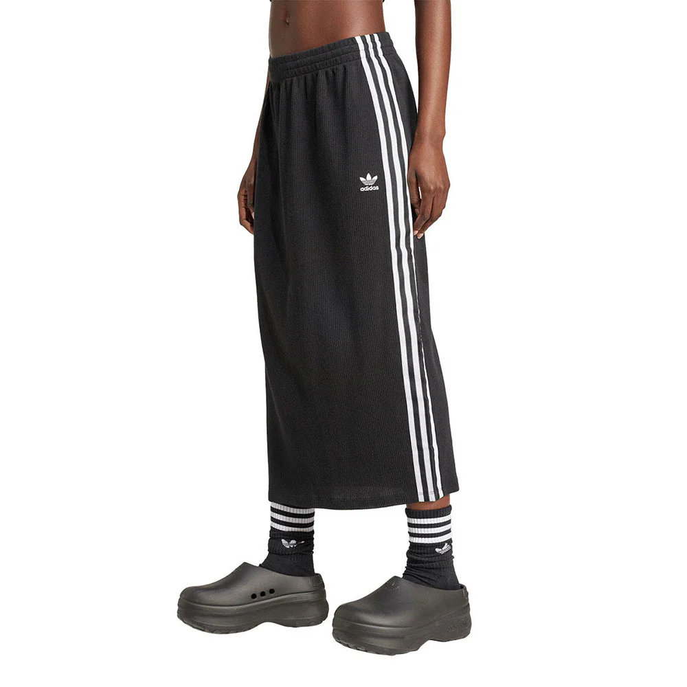 ADIDAS ORIGINALS Knit Women's Skirt - Black - L (ASIAN SIZE)