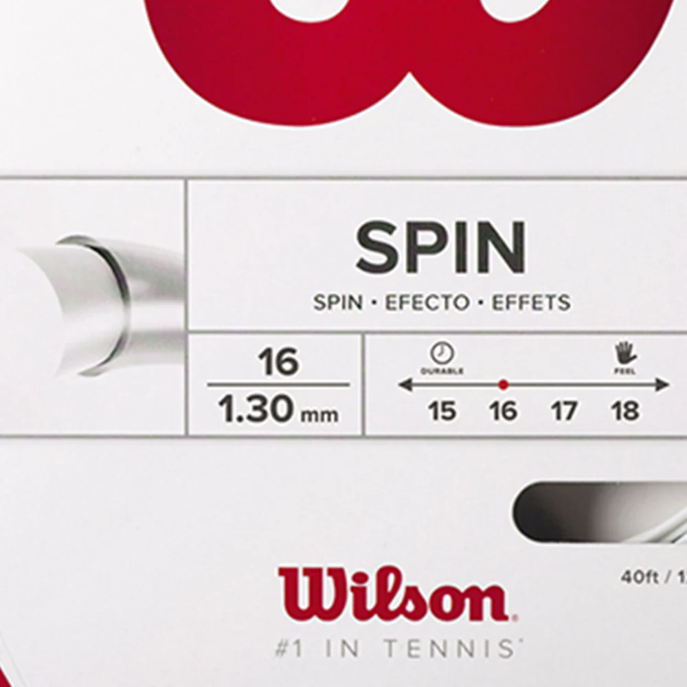 Wilson Revolve 16 Tennis String — цвет белый, размер единый размер