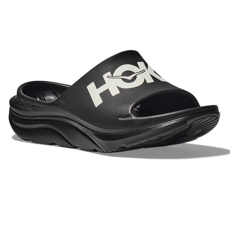 HOKA Ora Athletic Slide Unisex Sandals - Black - US 10