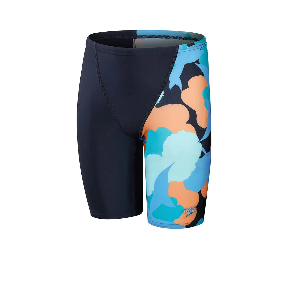 SPEEDO Digital Allover V Cut Jammer Boys Swim Shorts - Blue - 11-12 YEARS