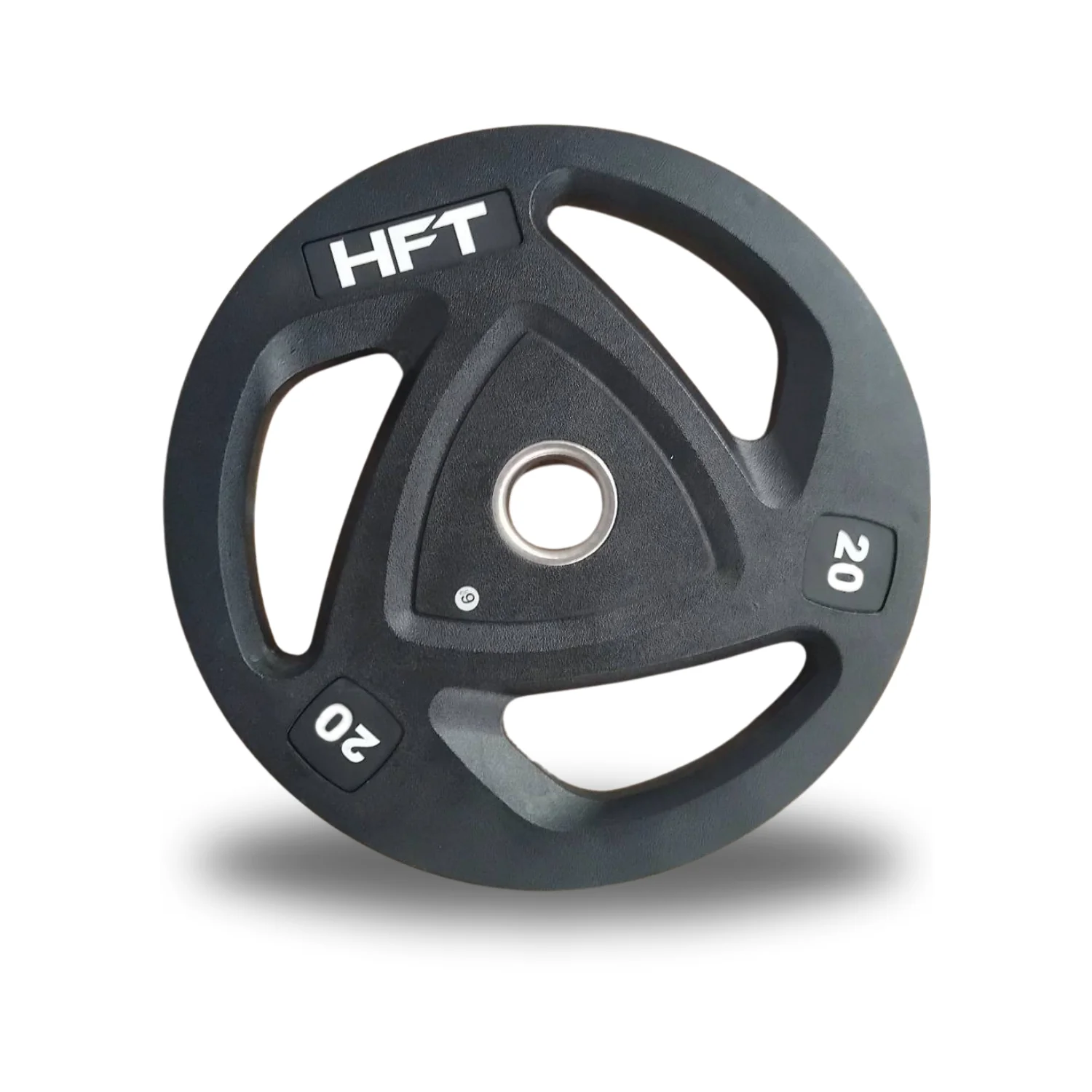 แผ่นน้ำหนักโอลิมปิค Olympic Plate HFT - Homefittools - Black - 1.25 KG