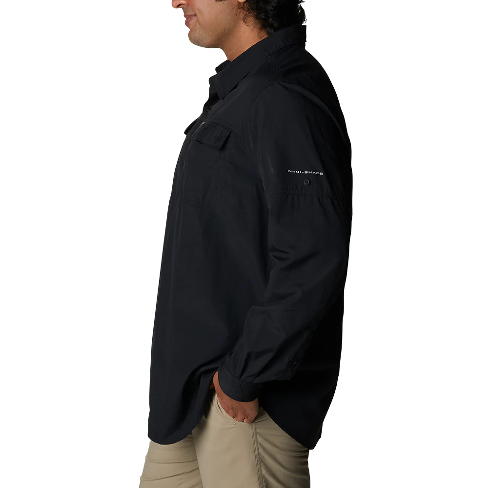 COLUMBIA Silver Ridge 2.0 Long Sleeve Men's Hiking Shirt - Black - 2XL (US SIZE)