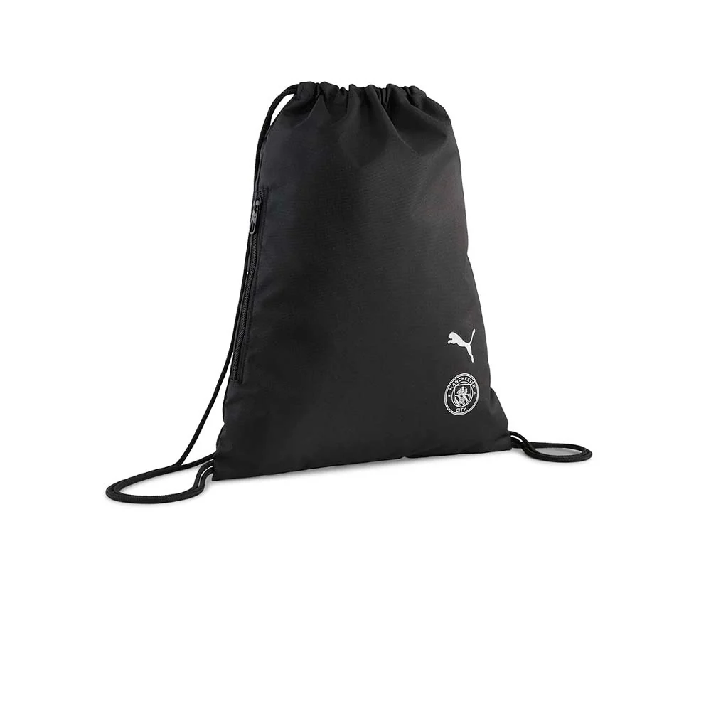 PUMA Manchester City Essentials Unisex Gym Sack - Black - ONE SIZE