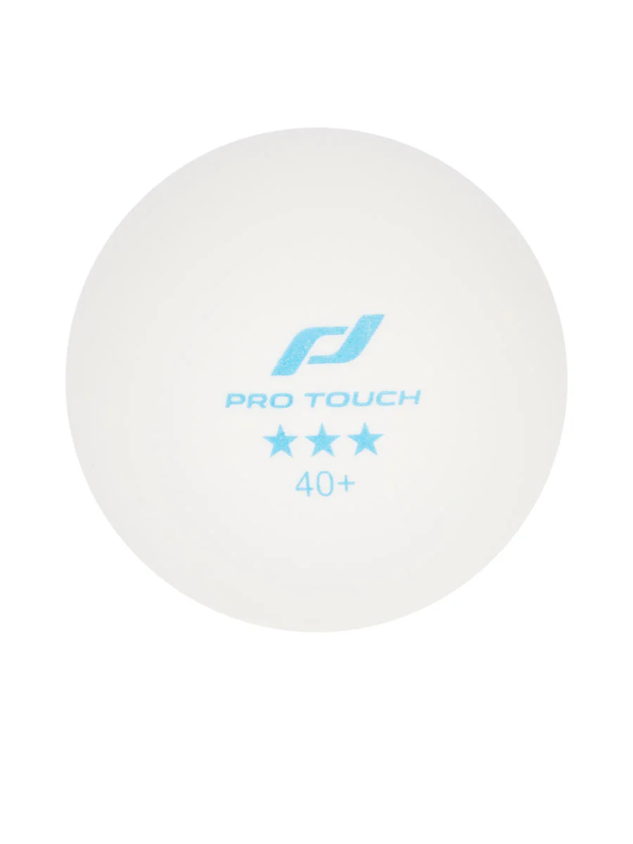 Pro Touch Pro Ball 3 Star Table Tennis Ball (3 Pieces) — цвет белый, размер единый размер