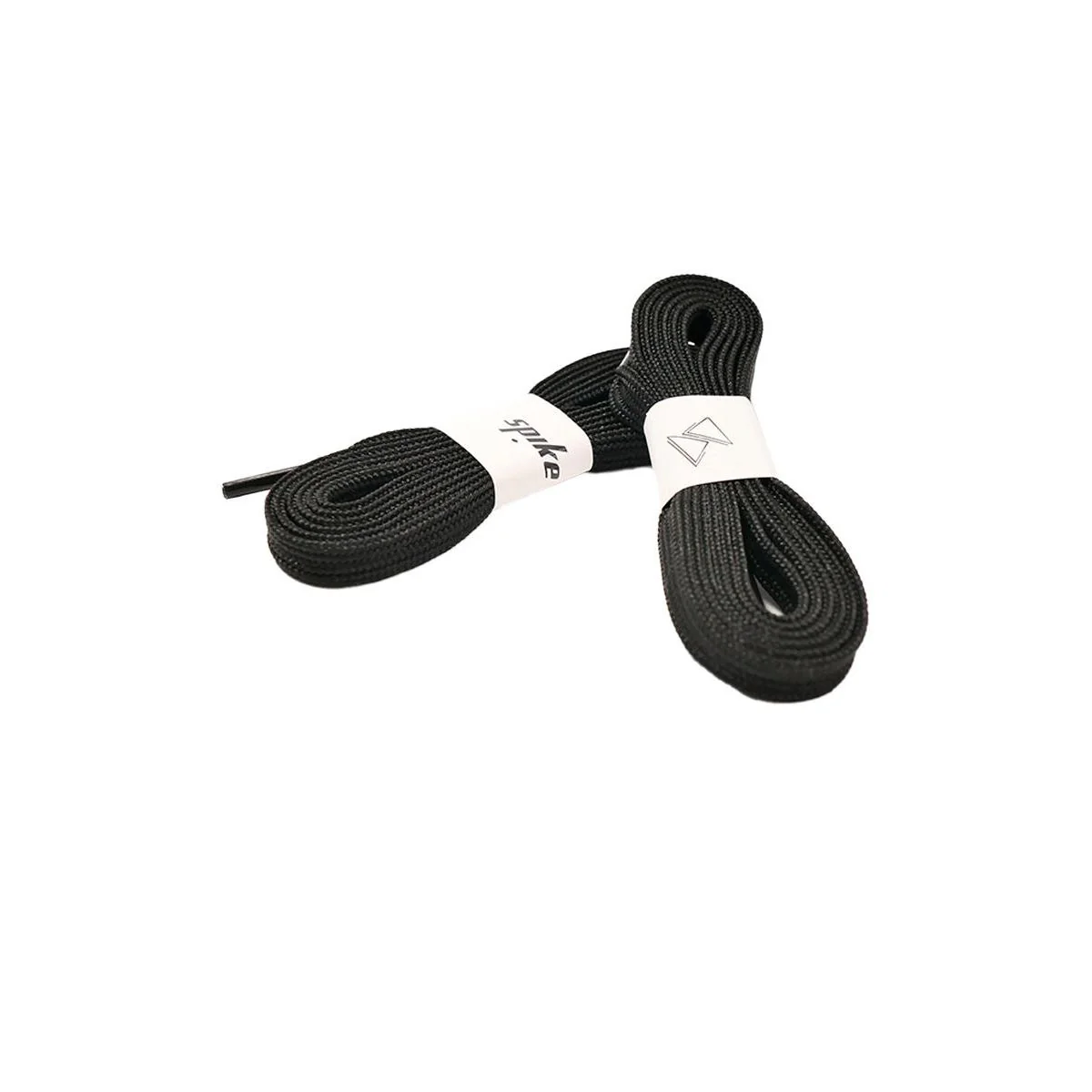 SPIKE 8MM Shoelaces - Black - ONE SIZE