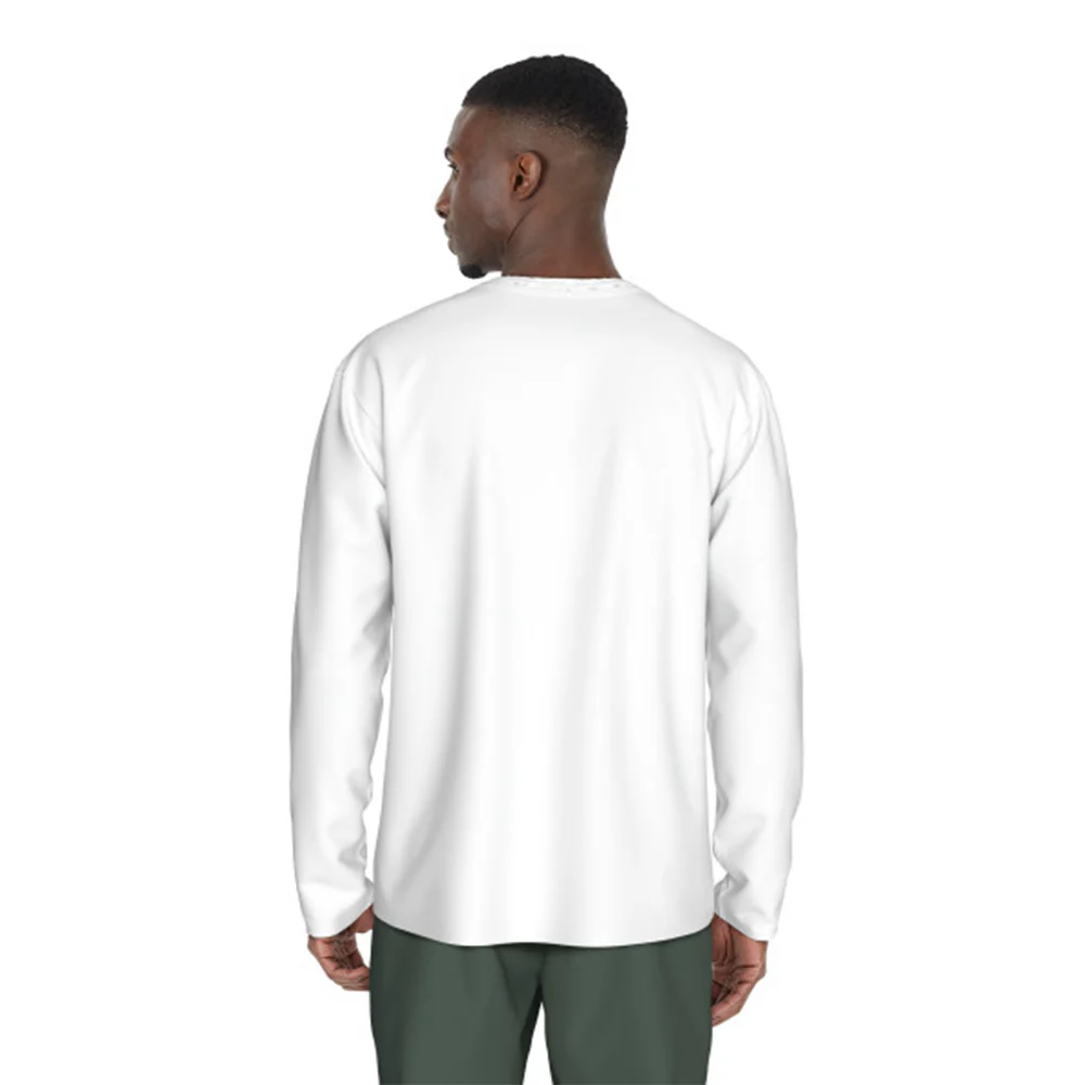 Мужская рубашка Nike Hydroguard Long-Sleeve Swim — цвет белый, размер L (американский размер)