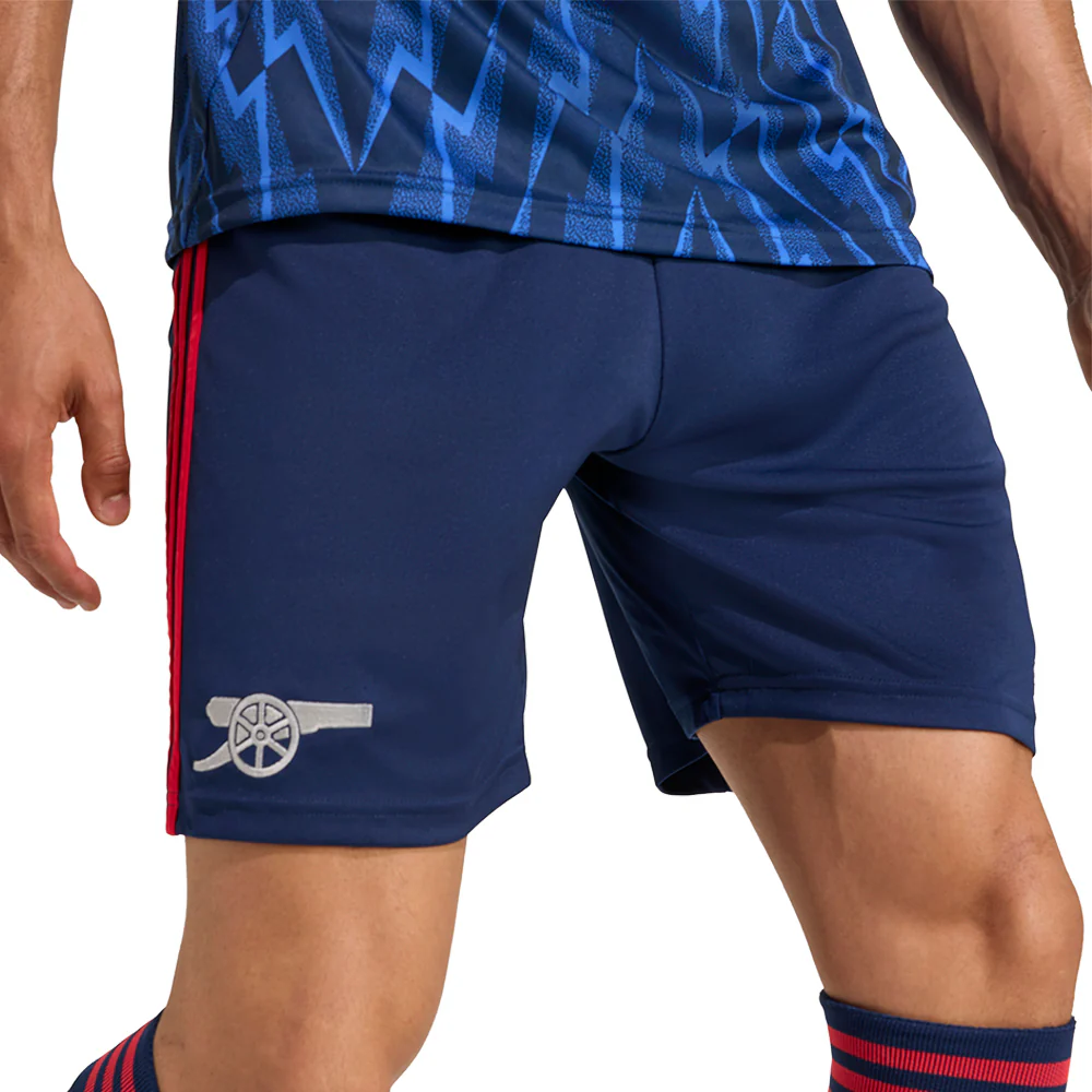 ADIDAS Men's Arsenal Away 2025/26 Football Shorts - Blue - L (UK SIZE)
