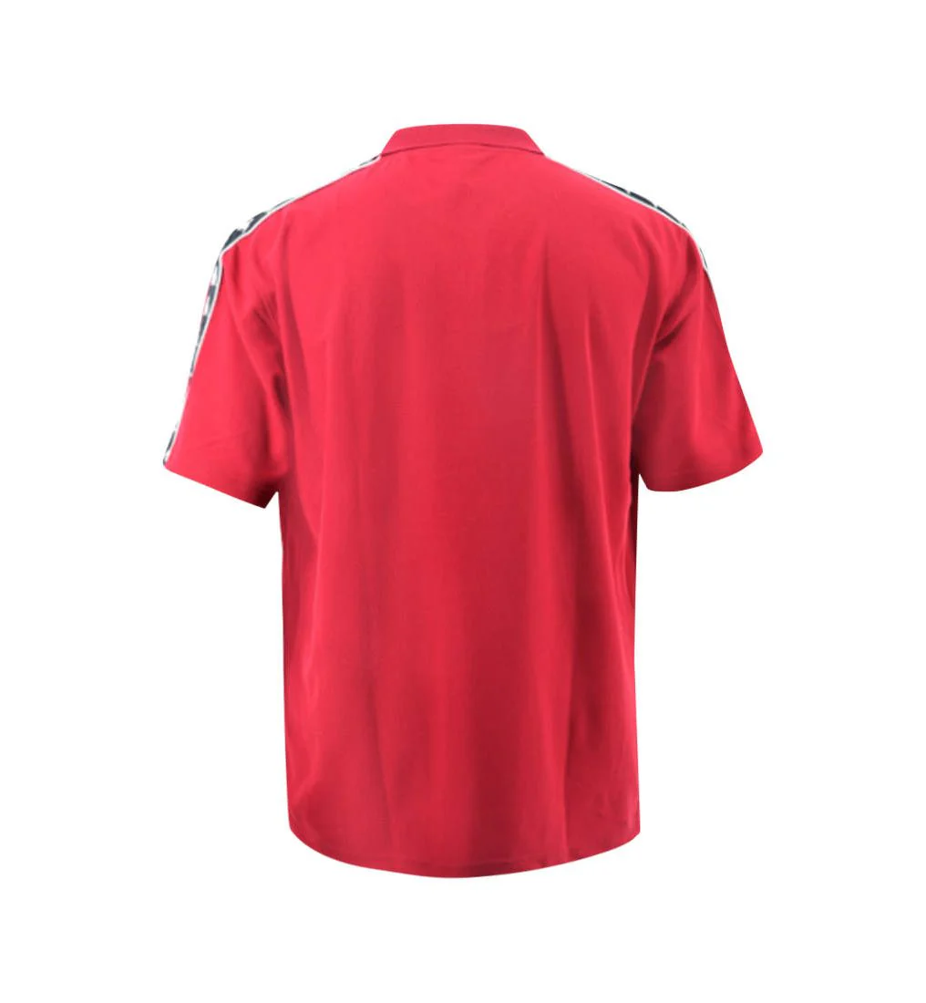 KAPPA Basic Banda Unisex Polo Shirt - Red - 2XL (US SIZE)