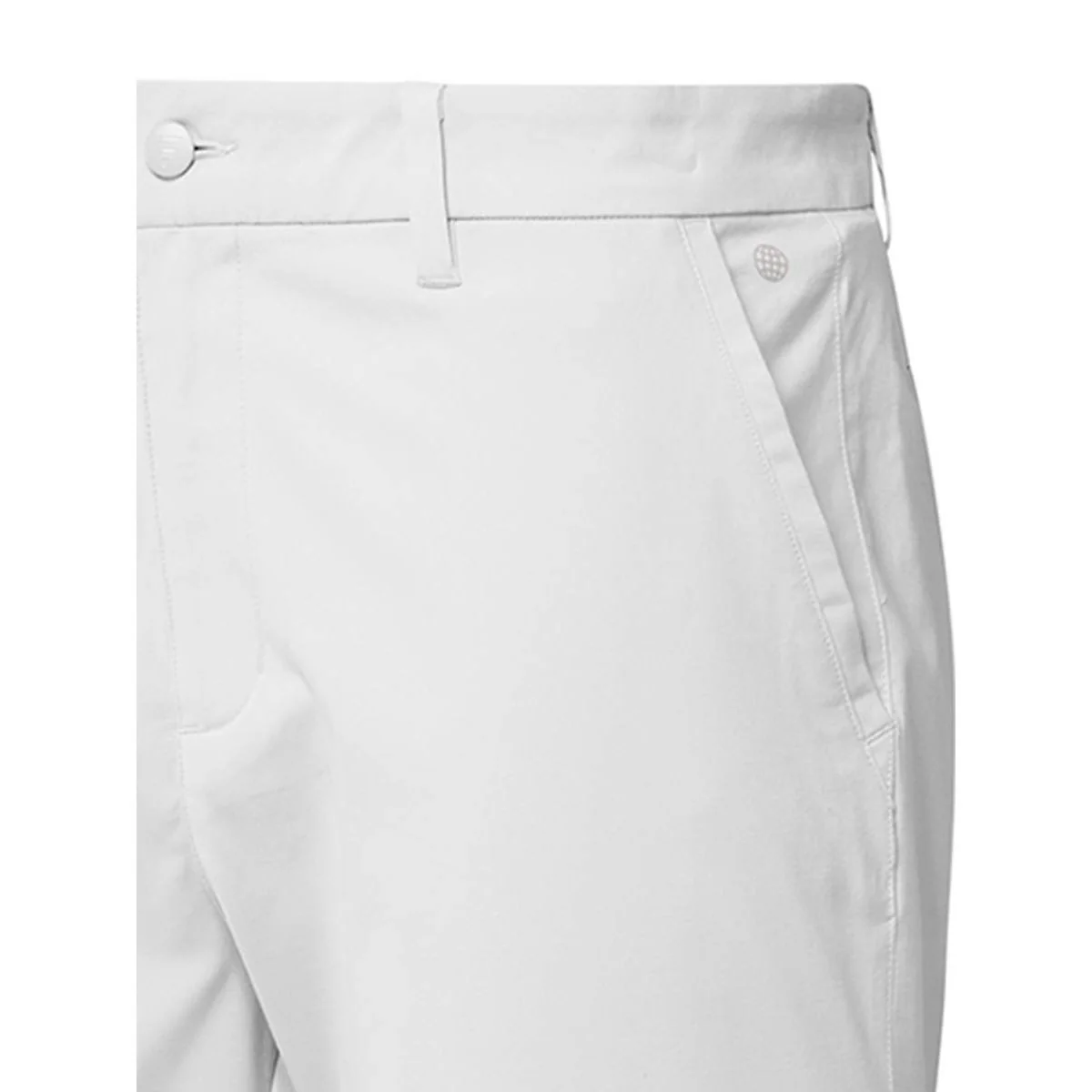 Мужские шорты Adidas Go-To 9-Inch Golf — цвет белый, размер 31 (азиатский размер)