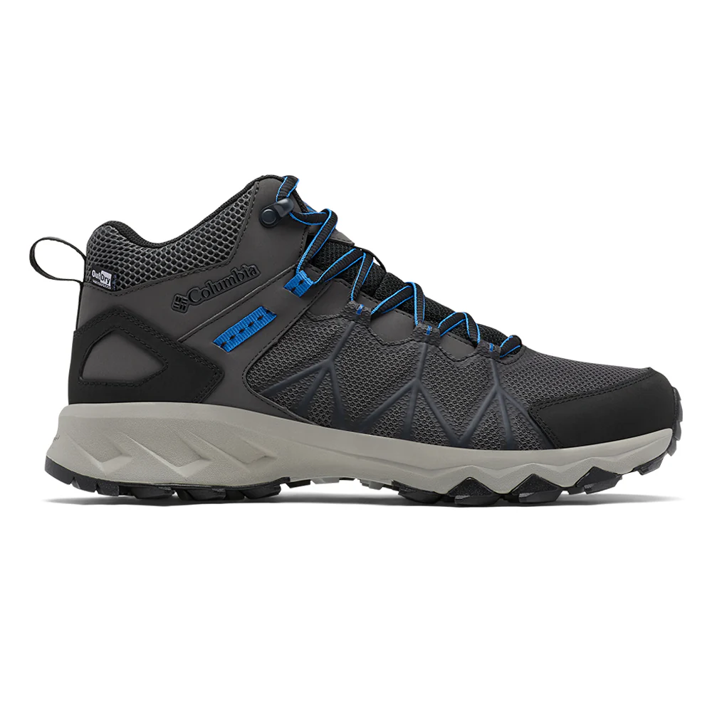 Мужские треккинговые кроссовки Columbia Peakfreak™ II Mid OutDry™ Wide — цвет серый, размер US 10
