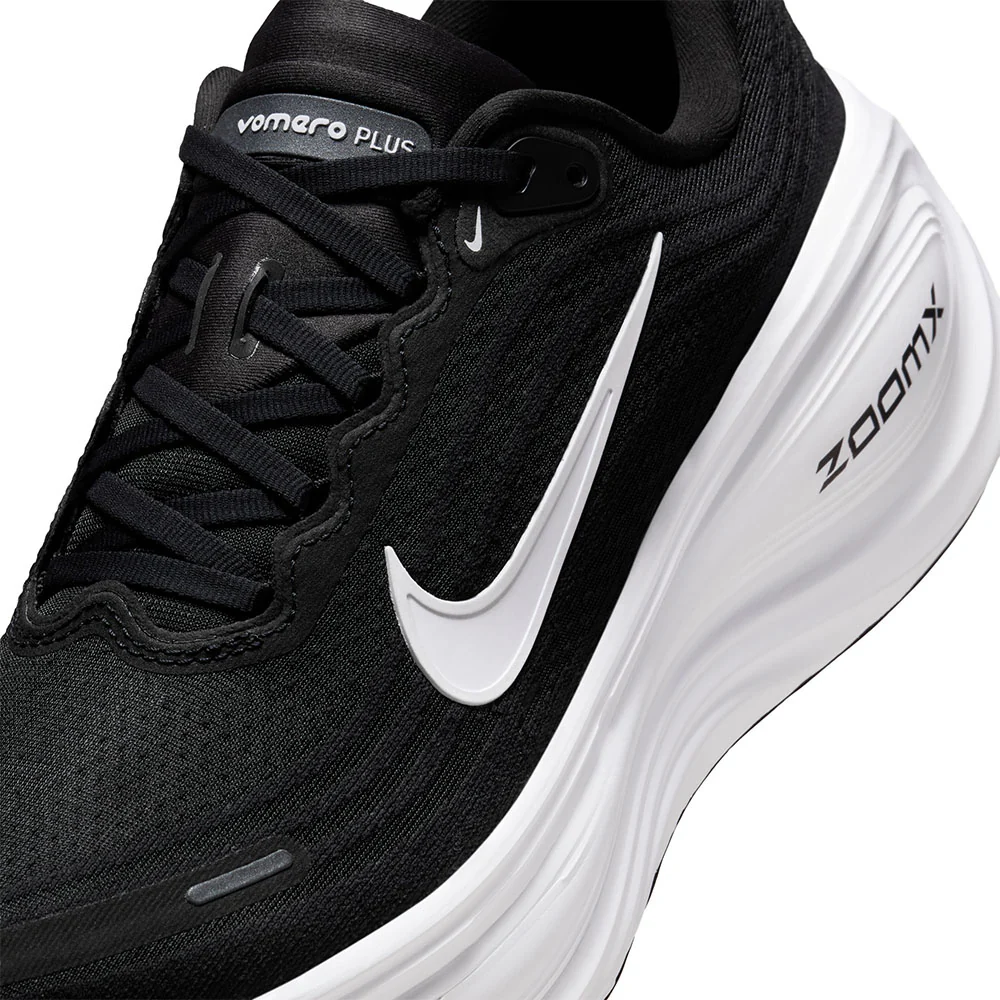 NIKE Vomero Plus Men's Running Shoes - Black - US 10