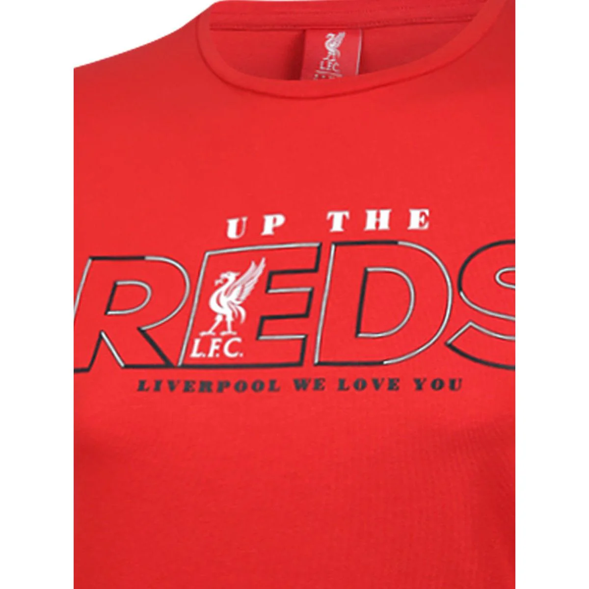 LFC Womens Up The Reds Women's T-Shirt - Red - UK 10