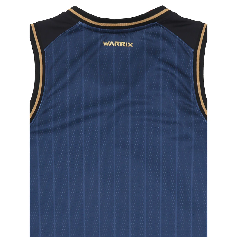 WARRIX Next Move Unisex Basketball Jersey - Navy - 2L (US SIZE)