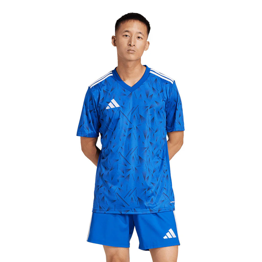 Мужская футбольная футболка Adidas Team Icon 25 — цвет синий, размер 2XL (UK SIZE)