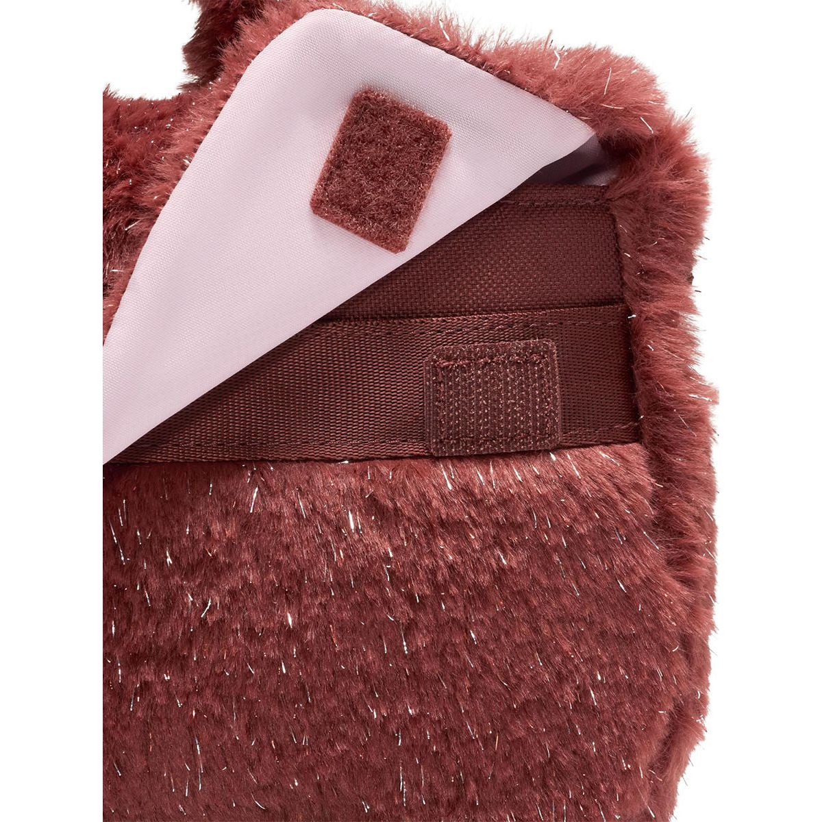 NIKE Faux Fur Girls Crossbody Bag