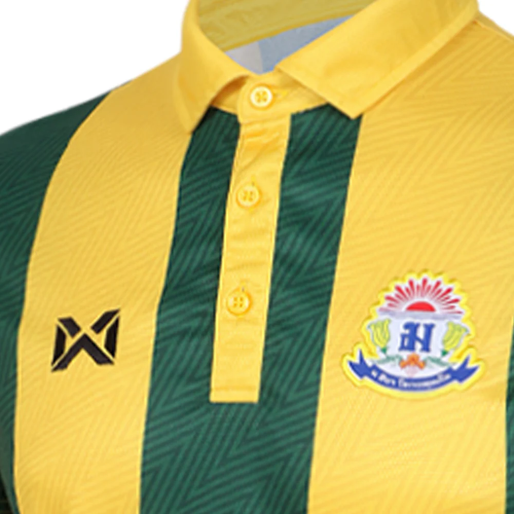 WARRIX Debsirin - Jaturamitr 2025 Unisex Polo Shirt - Green - 2L (ASIAN SIZE)