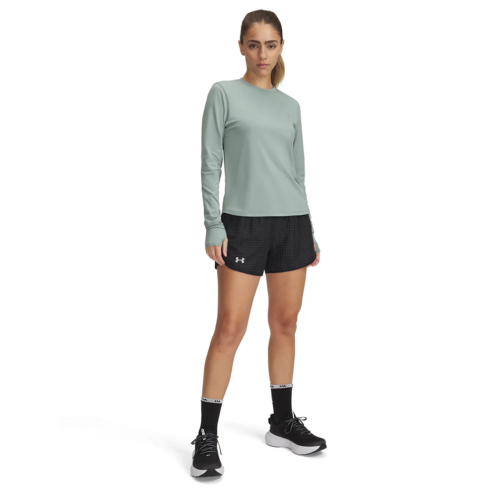 UNDER ARMOUR Fly-By Women's Running Shorts - Black - L (US SIZE)