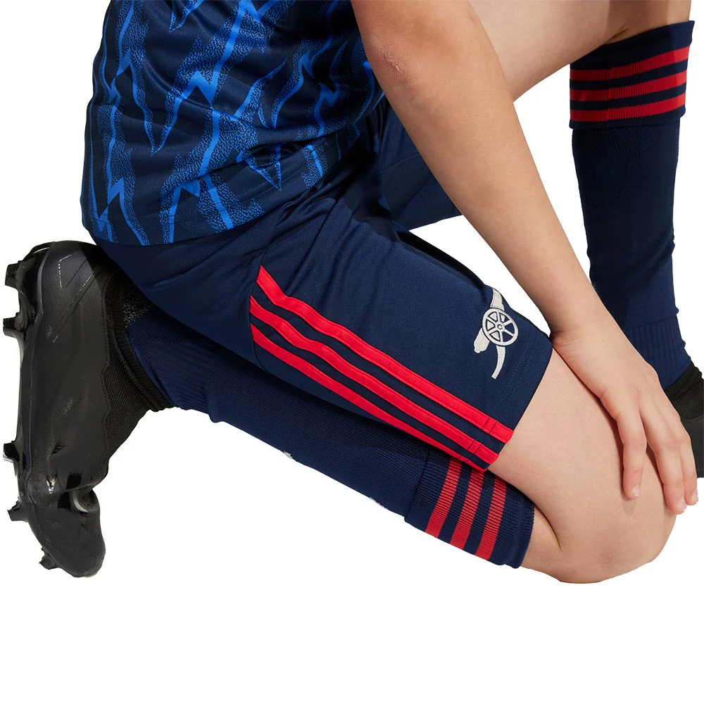 ADIDAS Kids Arsenal Away 2025/26 Football Shorts - Blue - 128 CM