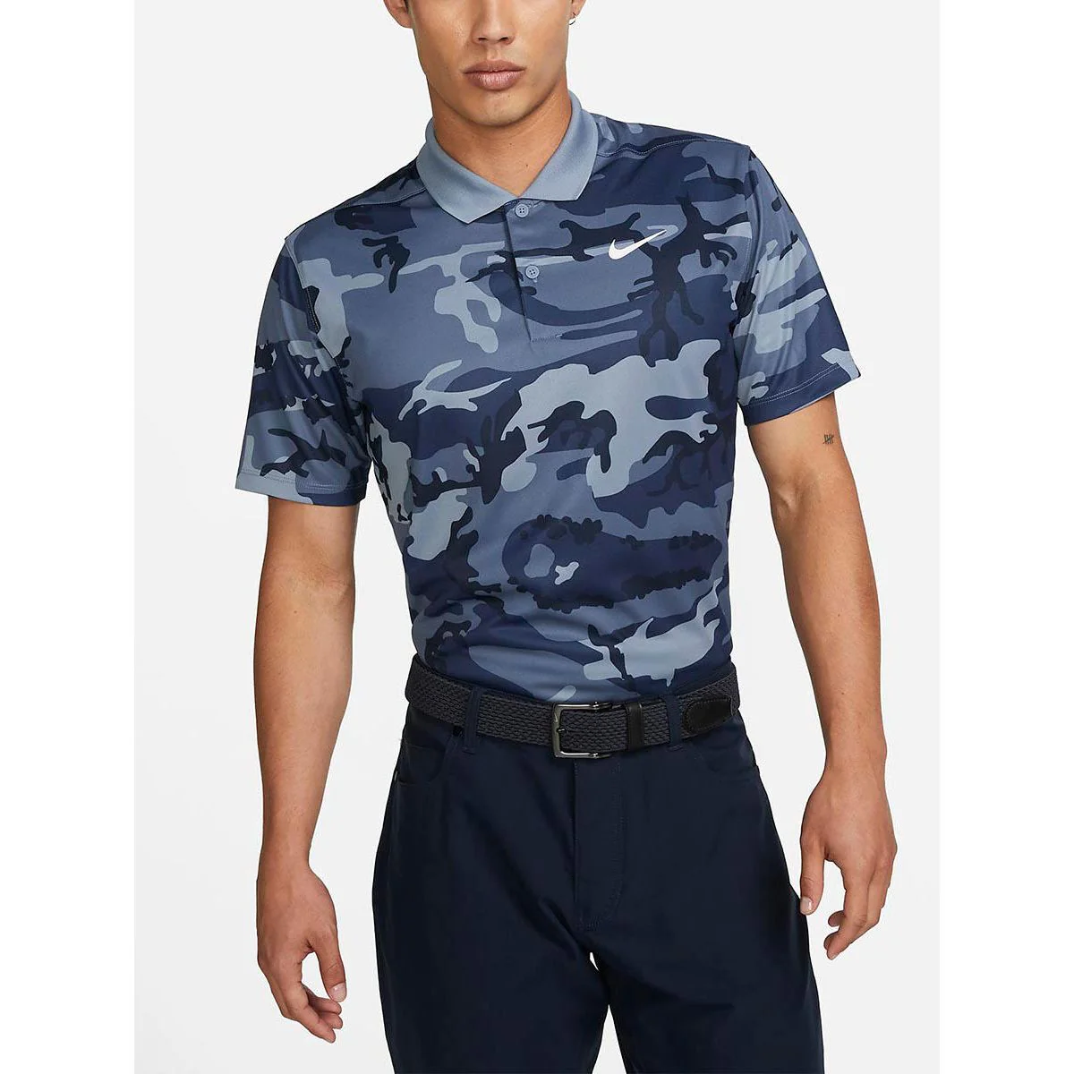 NIKE Dri-FIT Victory+ Men's Golf Polo Shirt - Blue - 2XL (US SIZE)