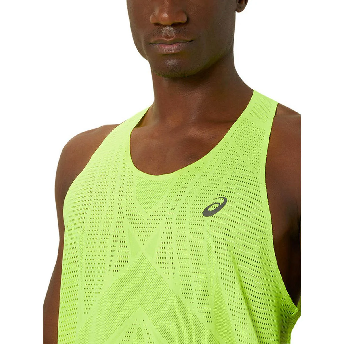 Asics Metarun Men's Running Tank — цвет желтый, размер L (американский размер)