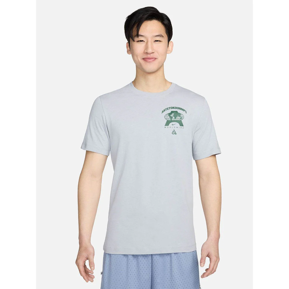 NIKE Giannis Men's Basketball T-Shirt - Black - 2XL (ASIAN SIZE)